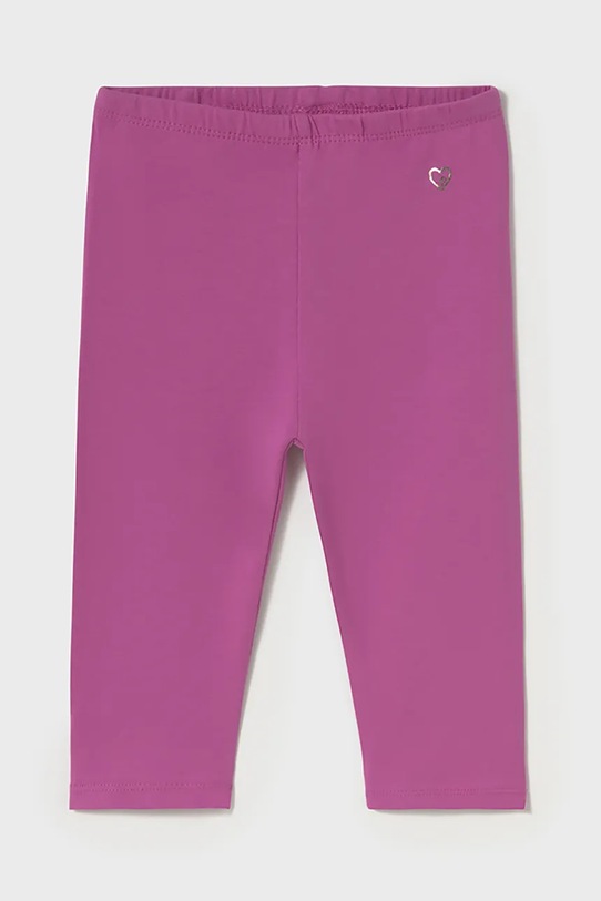 Bavlnené legíny pre bábätká Mayoral bavlna ružová 703.4D.Baby.PPYA