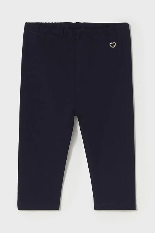 Mayoral leggins din bumbac pentru bebeluși bumbac bleumarin 703.4D.Baby.PPYA