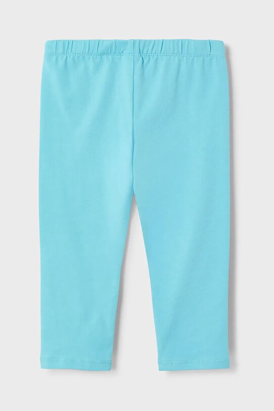 Mayoral leggins copii 723.6Q.Mini.PPYA turcoaz SS25