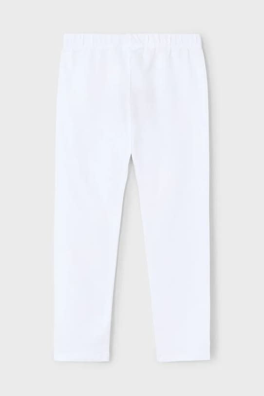 Fete Mayoral leggins copii 748.6N.Mini.PPYA alb