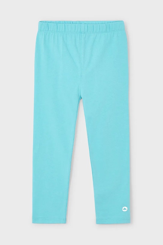 Mayoral legginsy dziecięce dzianina turkusowy 748.6N.Mini.PPYA