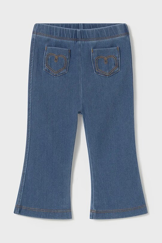 Mayoral leggins copii bumbac albastru 1731.4E.Baby.PPYA