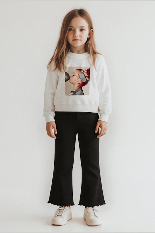 Дитячі легінси Mayoral з еластаном чорний 3701.6E.Mini.PPYA