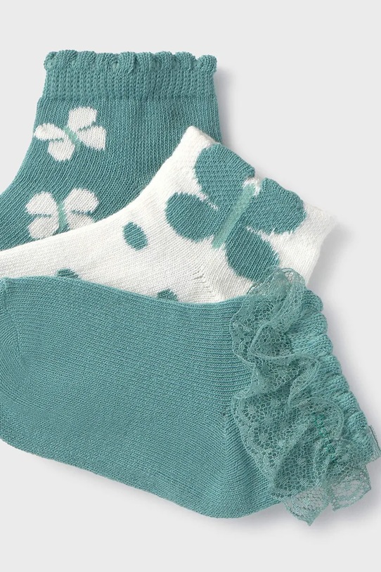 Детские носки Mayoral 3 шт 10874.4D.Baby.PPYA бирюзовый SS25