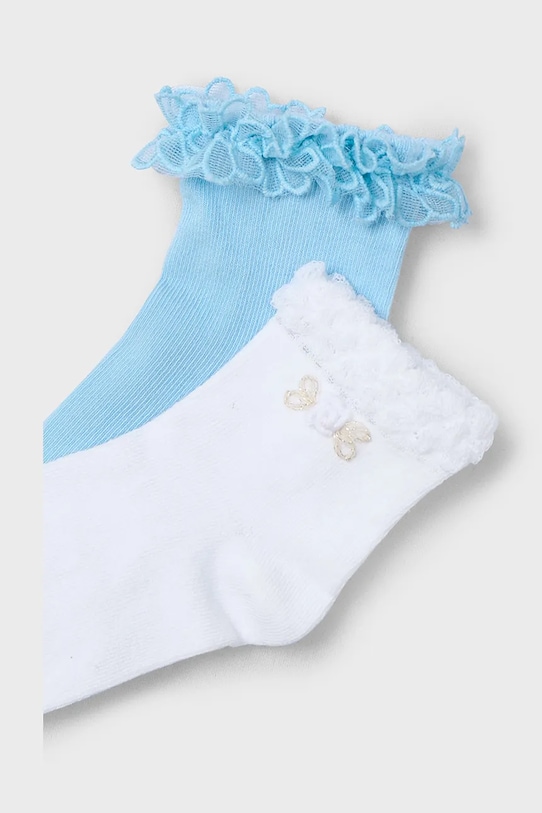 Mayoral sosete copii 2-pack 10912.6B.Mini.PPYA albastru SS25