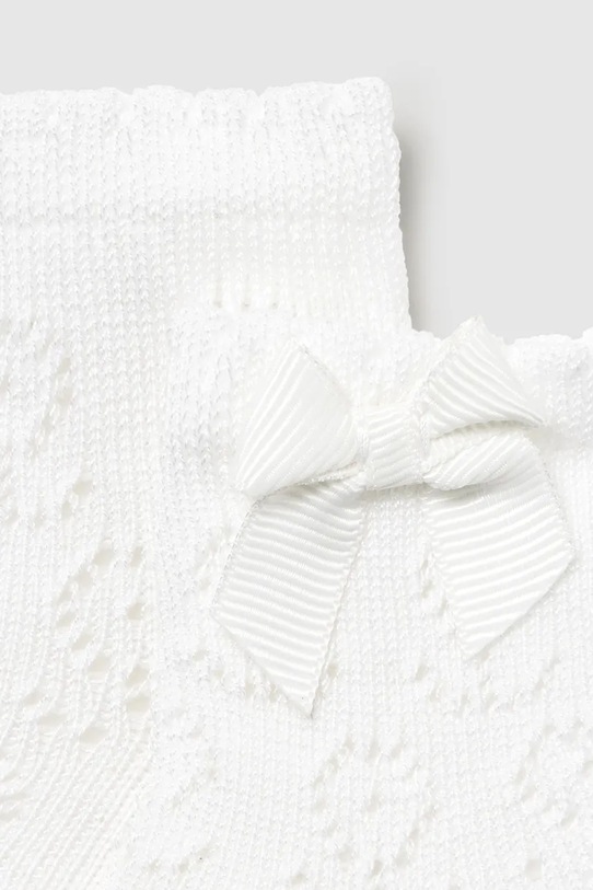 Čarapice za bebe Mayoral Newborn 9865.2D.Newborn.PPYH bijela SS25