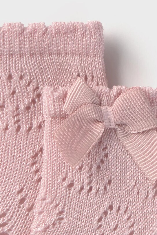 Mayoral Newborn sosete bebe 9865.2D.Newborn.PPYH roz SS25