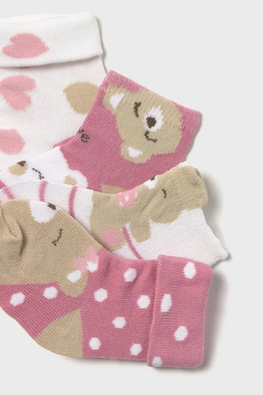 Детские носки Mayoral Newborn 4 шт 9867.G.2G.Newborn.PPYH розовый SS25