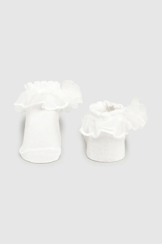 Носки для младенцев Mayoral Newborn 9869.2J.Newborn.PPYH белый SS25