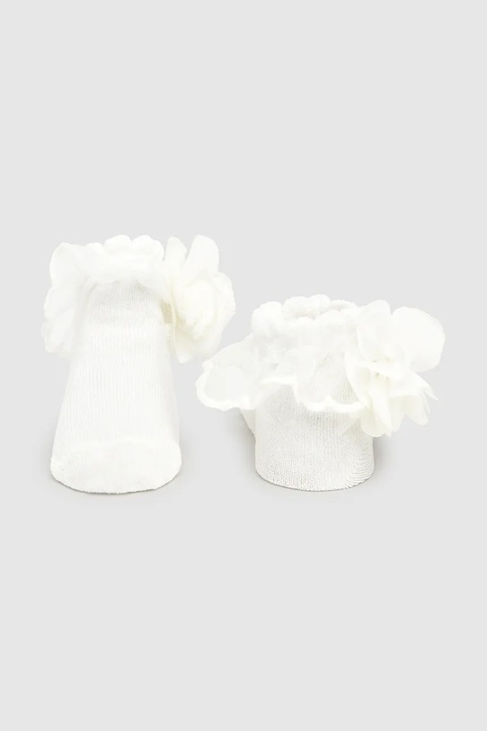 Mayoral Newborn sosete bebe 9869.2J.Newborn.PPYH bej SS25