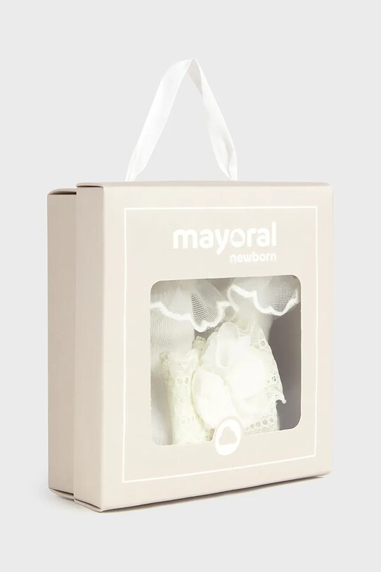 Бебешки чорапи Mayoral Newborn 9869.2J.Newborn.PPYH бежов