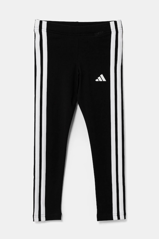Detské legíny adidas s elastanom čierna JE0313
