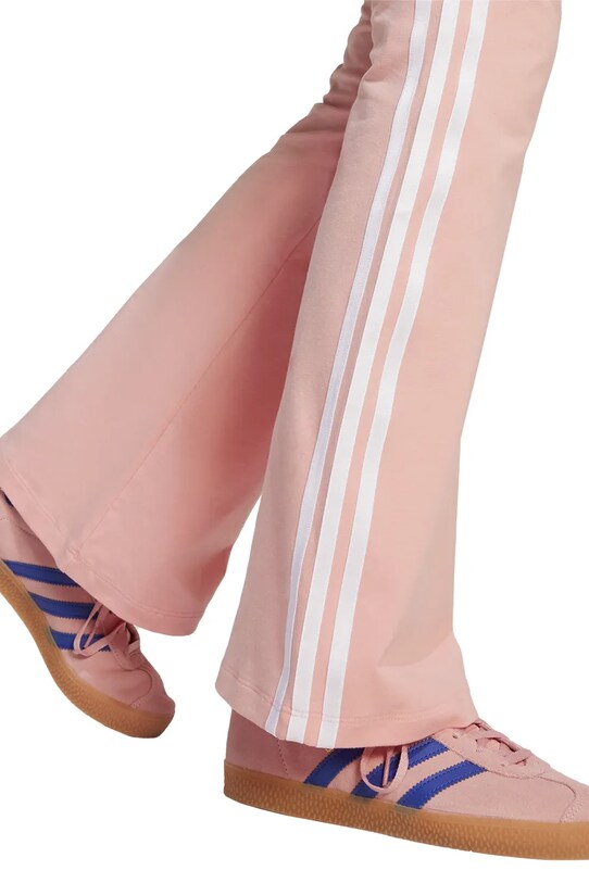 Otroški spodnji del trenirke adidas Originals JD1640 oranžna