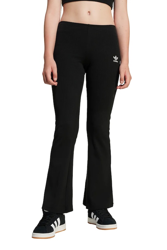 Детские брюки adidas Originals с эластаном чёрный JC8437