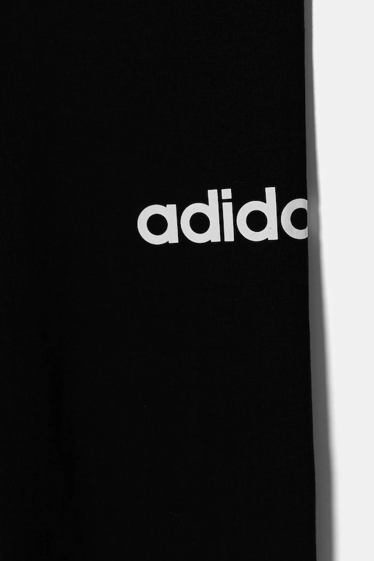 Dziewczynka adidas legginsy dziecięce JC9741 czarny