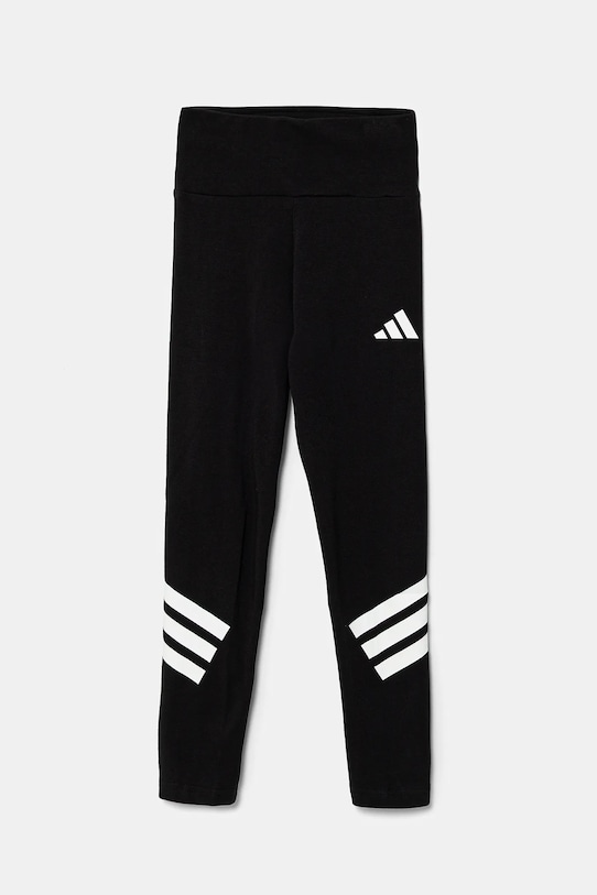 adidas legginsy dziecięce z elastanem czarny JC7567