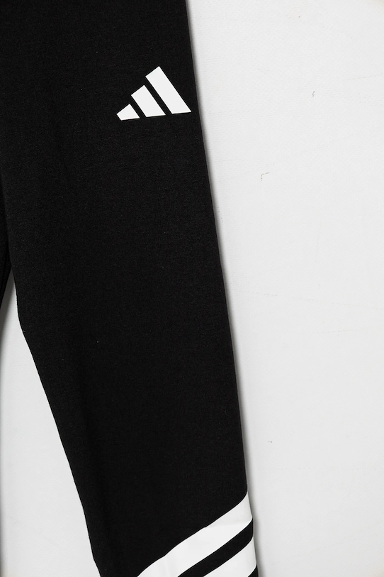 Dziewczynka adidas legginsy dziecięce JC7567 czarny