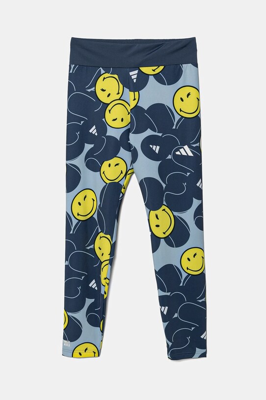Детские леггинсы adidas JJ3078 голубой SS25