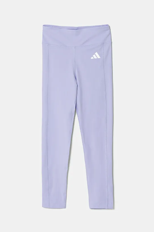 adidas legginsy dziecięce z elastanem niebieski JJ0987