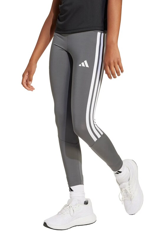 Otroške pajkice adidas Z elastanom siva JJ1047