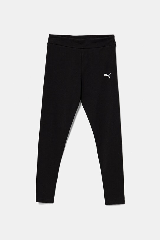 Puma legginsy dziecięce ESS Leggings z elastanem czarny 684903