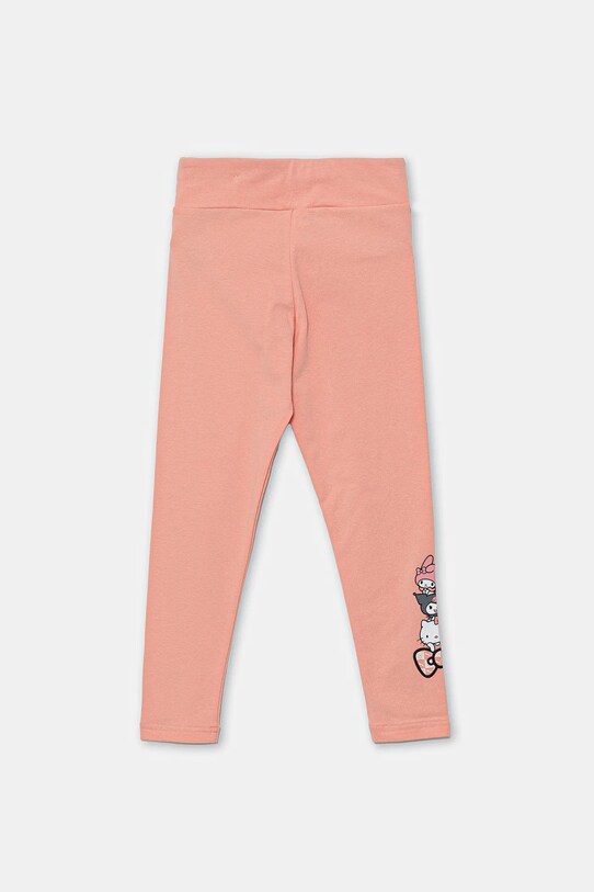 Puma legginsy dziecięce HELLO KITTY & FRIENDS High Waist Leggings 630064 pomarańczowy SS25