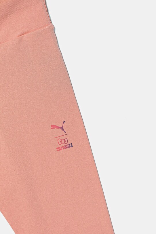 DÍVKA Dětské legíny Puma HELLO KITTY & FRIENDS High Waist Leggings 630064 oranžová