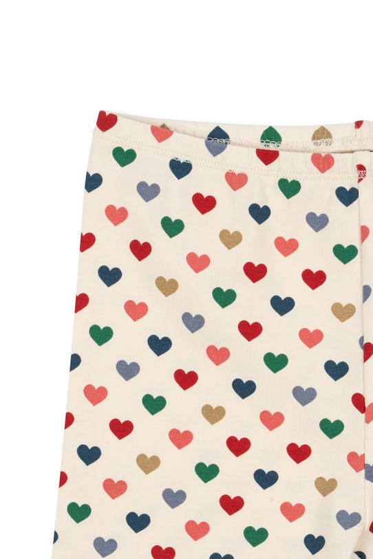 DÍVKA Kalhoty Konges Sløjd BASIC SHORT LEGGINGS GOTS KS103203 béžová