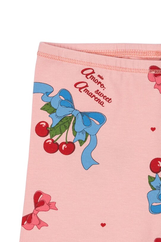 BIMBA Konges Sløjd pantaloni BASIC SHORT LEGGINGS GOTS KS103203 rosa