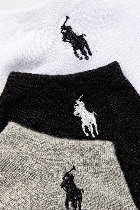 Дитячі шкарпетки Polo Ralph Lauren 6-pack 447974578001 сірий SS25