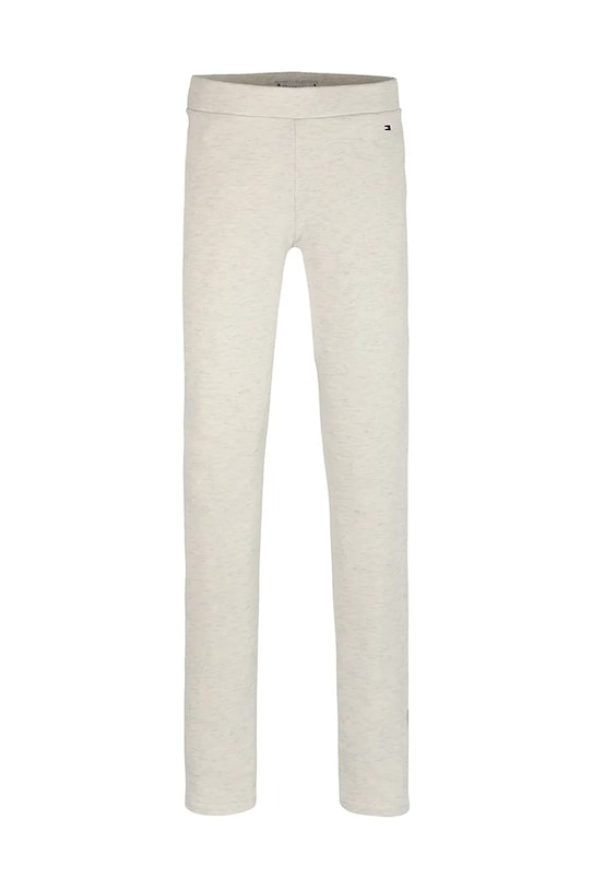 Tommy Hilfiger legginsy bawełniane dziecięce KG0KG08421.128.176.PPYA biały SS25