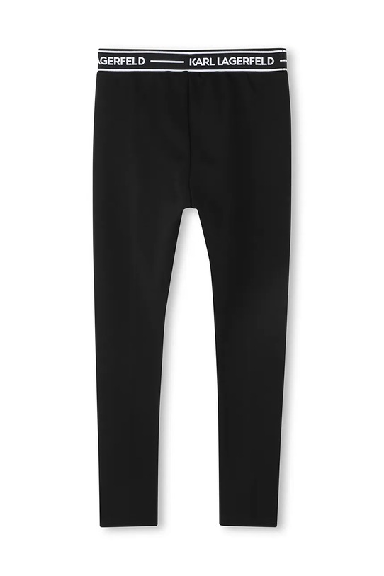 Detské legíny Karl Lagerfeld Z30452.114.150 čierna SS25