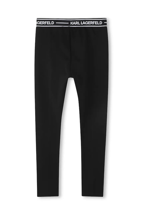 Karl Lagerfeld leggins copii Z30452.156.162 negru SS25