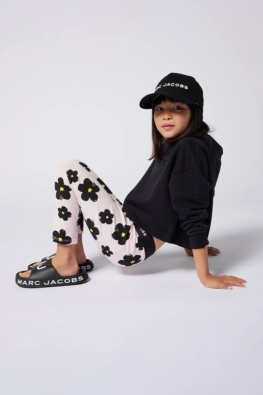 Marc Jacobs leggins copii tricotaj roz W60467.114.150