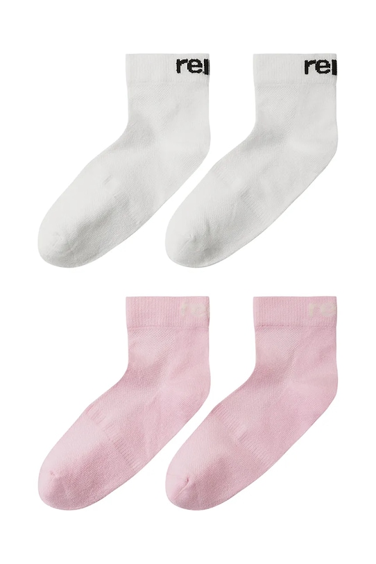 Дитячі шкарпетки Reima Nilkat 2-pack дрібний узор рожевий 5300300A.PPYA