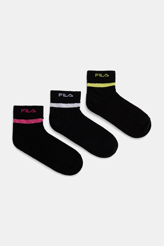 Fila șosete copii 3-pack sosete lungi negru F2112