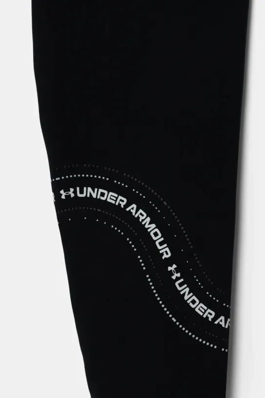 Dziewczynka Under Armour legginsy dziecięce Motion Branded Ankle Leg 1390084 czarny