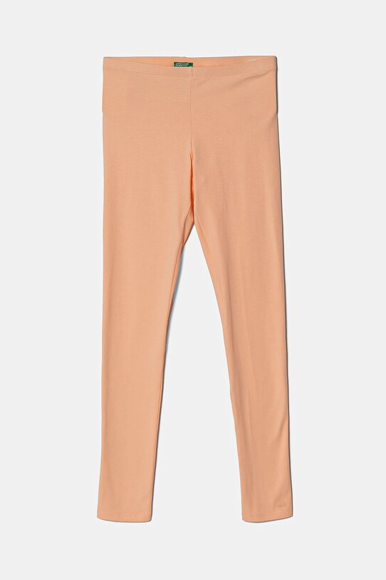 United Colors of Benetton leggins copii tricotaj portocaliu 3MT1CF02G.G.Season.PPYA