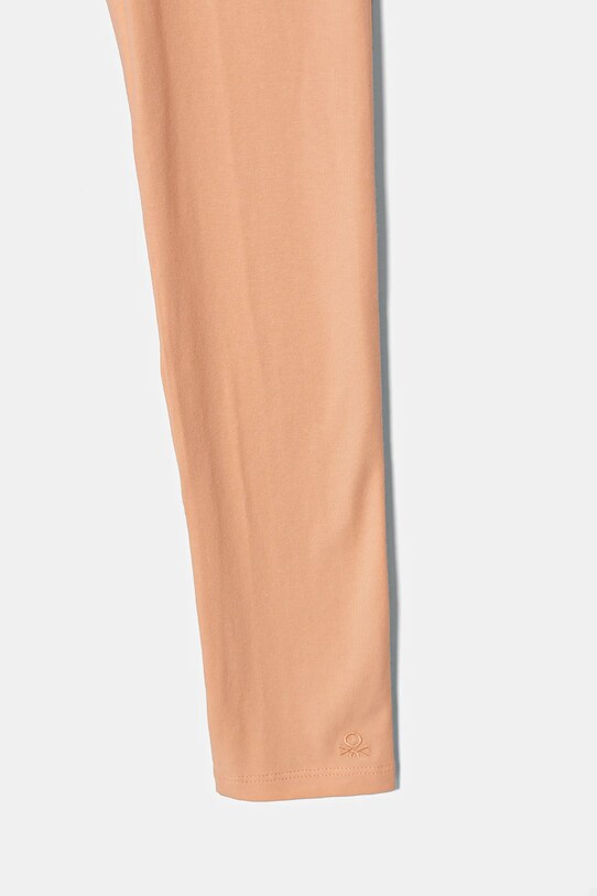 Fete United Colors of Benetton leggins copii 3MT1CF02G.G.Season.PPYA portocaliu