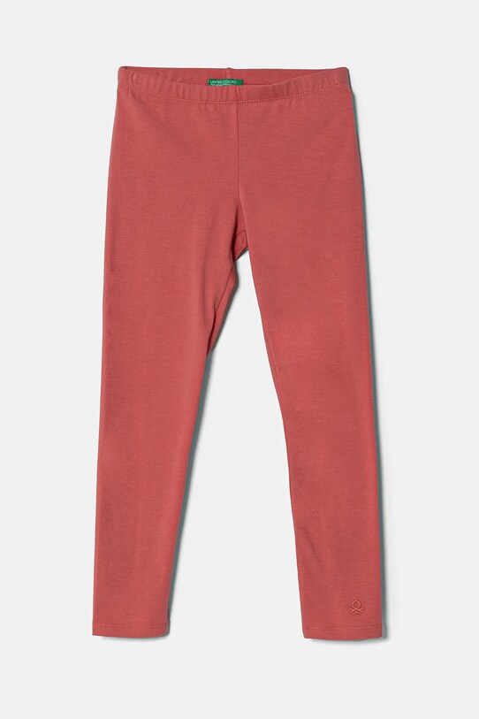 United Colors of Benetton leggins copii tricotaj roz 3MT1CF02G.G.Season.PPYA