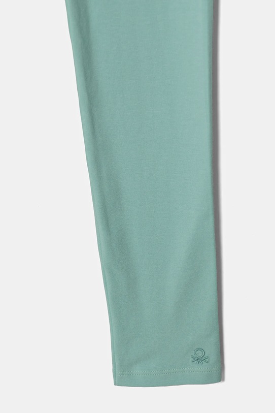 Dziewczynka United Colors of Benetton legginsy dziecięce 3MT1CF02G.G.Season.PPYA turkusowy