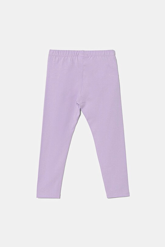 United Colors of Benetton legginsy dziecięce 3MT1GF01L.P.Season.PPYA fioletowy SS25