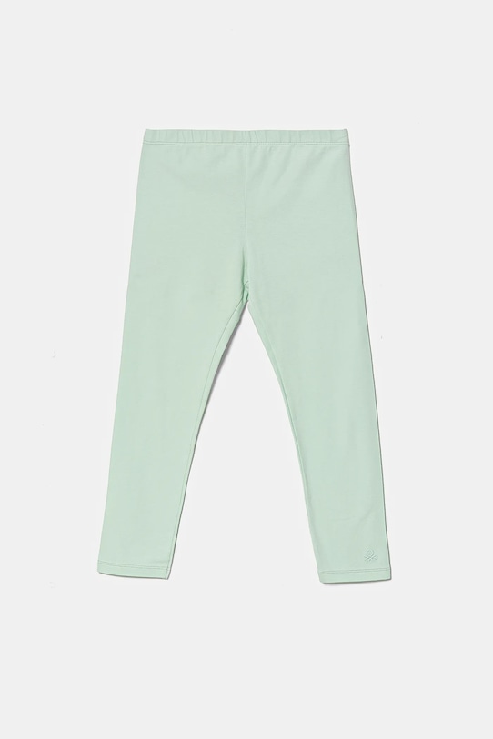 United Colors of Benetton leggins copii tricotaj verde 3MT1GF01L.P.Season.PPYA