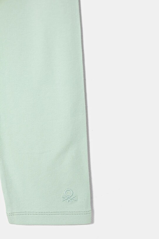 Fete United Colors of Benetton leggins copii 3MT1GF01L.P.Season.PPYA verde