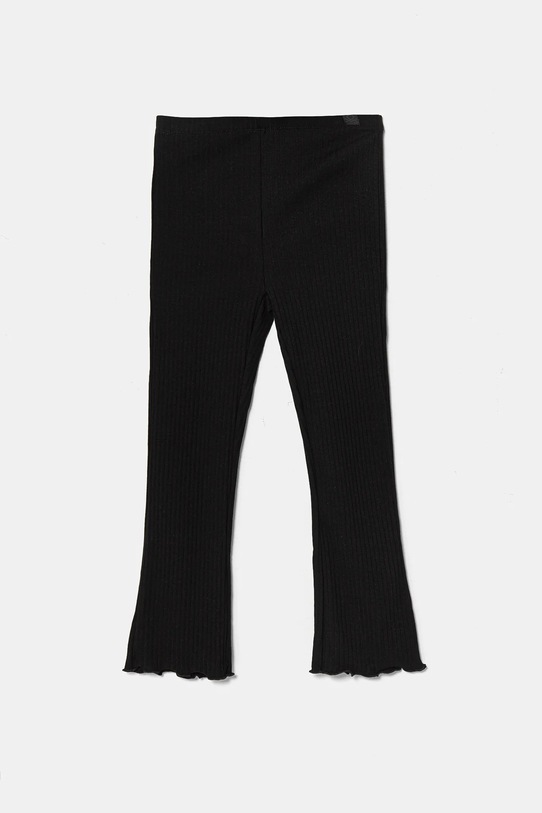 United Colors of Benetton legginsy dziecięce z elastanem czarny 3F1AGF04W.P.Seasonal