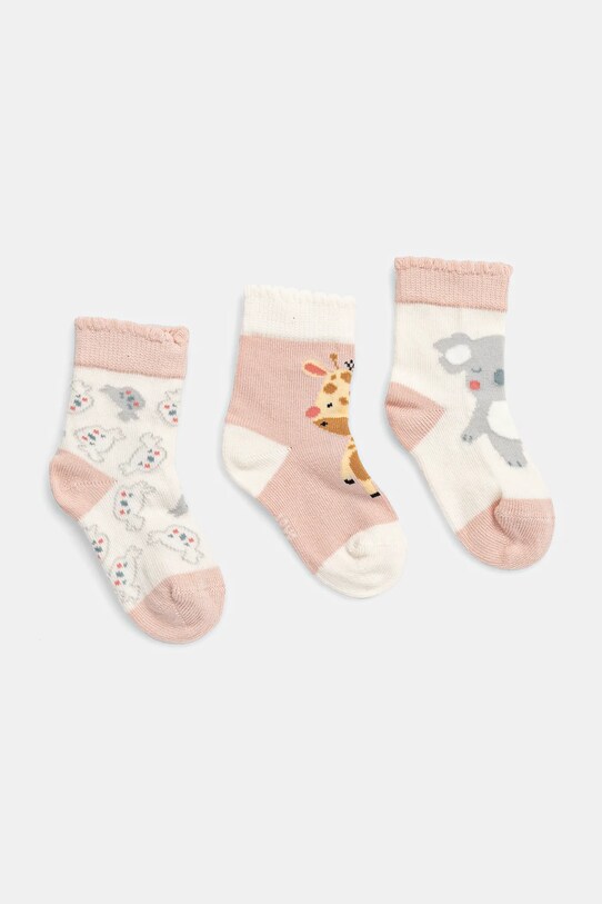 Носки для младенцев United Colors of Benetton 2 шт длинные носки розовый 6AO30703Y.G.W.Seasonal