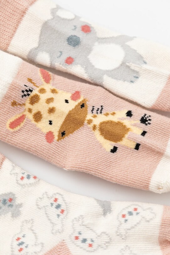 Носки для младенцев United Colors of Benetton 2 шт 6AO30703Y.G.W.Seasonal розовый SS25