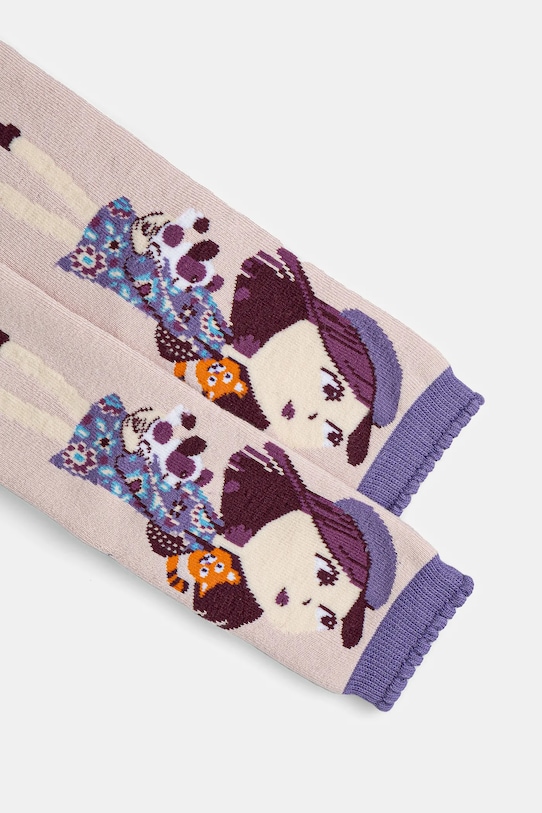 Κάλτσες United Colors of Benetton 6AO307046.G.Seasonal ροζ SS25