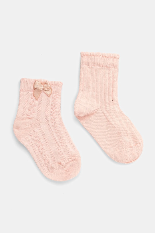 Κάλτσες μωρού United Colors of Benetton ψηλές κάλτσες ροζ 6AO50702V.W.Seasonal