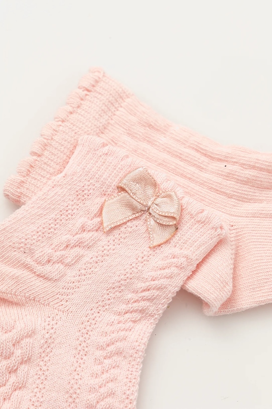 Κάλτσες μωρού United Colors of Benetton 6AO50702V.W.Seasonal ροζ SS25